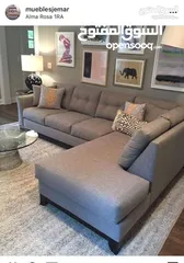  24 كورنرات أمريكي موديلات ايكيا بسعر الجملة فقط لدي مفروشات ماسة أسفنج دانلوب خشب سويد قماش تركي لينن