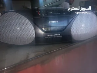  1 راديو ومسجل شغال كامل