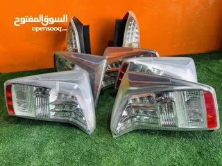  5 اضوية خلفية مستعمل اصلي ياباني بريوس2010-2011  مستعمل اصلي وارد اليابان Toyota Prius 2010/2011