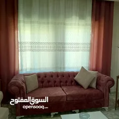  3 طقمين كنب مع 3قطع برادي و3قطع سجاد تركي
