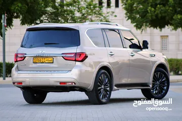  5 إنفينيتي QX80 خليجي سرفس وكاله2021