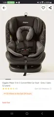  2 *GIGGLES* 3 in 1 convertible carseat