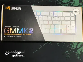  2 كيبورد Gloreious GMMK2 65% Red switch Gaming Keyboard