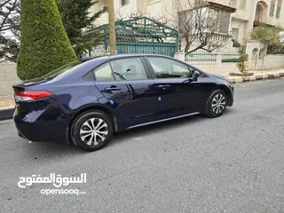  29 تويوتا كورولا 2021 ياباني بطارية ليثيوم قطعت مسافه 30 الف جمرك جديد بسعر مغري جدا