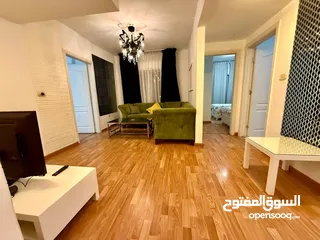  7 شقة غرفتين نوم مفروشة فرش فاخر - two bedroms furnished apartment for rent