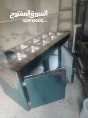  1 ثلاجة   شبه جديد