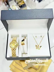  2 سنسايل فضه  مطلي وذهب مطلي