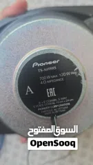  3 سماعات pioneer مضخم صوت أمبليفاير جي ام sony . طقم صوت سيارة متكامل وجاهز للتركيب