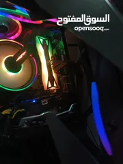  7 المعالج R5 5600_كرت الشاشة RX 570 8G _ الرامات XPG 3200 RGB _ كرت شاشة HD4350 1G