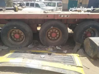  4 للبيع المستعجل   تريله سطحة أوروبية Bp (بي بي) ألمانية  موديل  .. أورنيک .