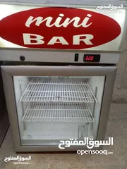  2 ثلاجة عرض ميني بار