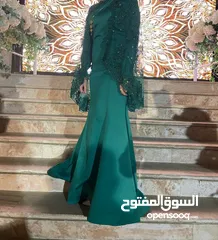  2 فستان زيتي تركي بسعر مغري