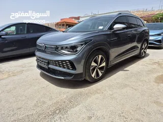  1 فولكس فاجن id6 X PRO موديل 2022 فل بانوراما متحركه و لون مميز