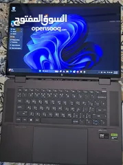  16 HP spectre  x360 16" with gpu rtx 405لابتوب ات بي سبيكتر ممتاز للتصميم والالعاب 0