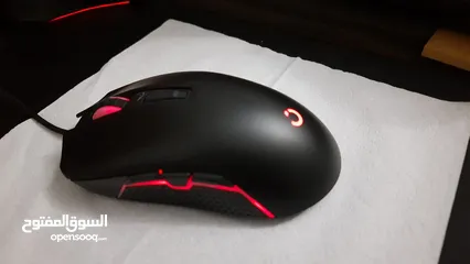  2 Gaming Mouse with RGB Backlight, 7 Keys and adjustable DPI