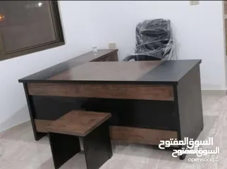  20 مكتب اداري مميز 140*70 تفصيل خشب لامينت مستورد مكفول بسعر المصنع موديلات فخمه مميزة بأقل الاسعار