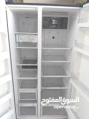  2 ثلاجة هيتاشي تايلندي استوك سايد باي سايد  سكريت أسود حجم 659 لتر انفيرتر