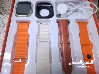  1 ساعة ذكية الترا9 جديد مع كفر