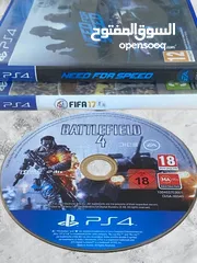  1 CD Battlefield 4/Need for Speed/FIFA 17 كالجديد-الوصف مهم  باتيلفيلد 4/نيد فور سبيد/فيفا 17