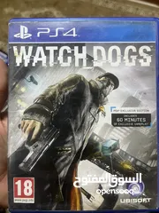  3 CD ps4 Watch dogs playstation 4 -  سي دي بلايتيشن 4 ووتش دوجز