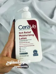  3 CeraVe ltch Relief Moisturizing lotion الامريكي  لوشن سيرافي لعلاج الأكزيما والتحس