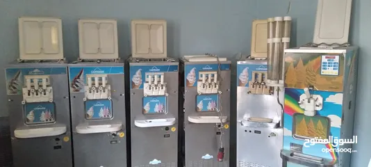  2 ماكنات ايس كريم للبيع