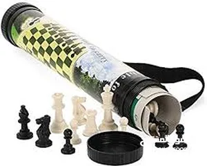  17 رقعة شطرنج رول جلد حجم كبير سهلة الطي