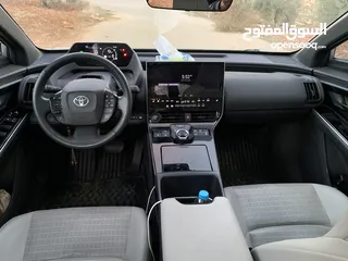  18 تويوتا bz4x 2022 برو فل الفل استخدام الأردن عداد 28 الف كيلو بحاله الوكاله