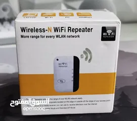  1 مقوي الشبكة wifi repeater