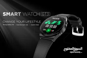  1 G-TAB GT3 SMART WATCH NEW /// ساعة جي تاب جي تي 3 جديدة بافضل سعر بالمملكة