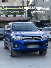  2 تويوتا هيلوكس 2020 دهان الشركه فحص كامل وله ملاحضه ممشى قليل لون مميز