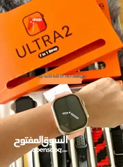  5 ساعة ذكية( ULTRA 2( 7 in 1 strap    ساعة الترا الذكية – الإصدار الجديد بالحجم الكبير 49mm متوفرة