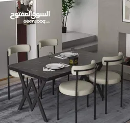  1 ميز مع اربع كراسي