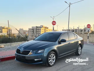  9 سكودا أوكتافيا موديل 2019 ديزل بقوة 2000 / جير أوتوماتيك  يد أولى 01 / عداد قليل حقيقي