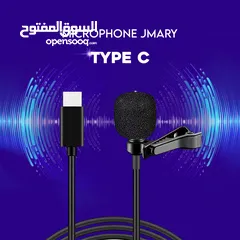  2 Microphone Jmary Tybe C. ميكروفون