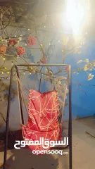  3 كرسي هزاز حديد