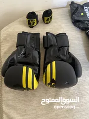  2 قفازات ملاكمة
