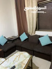  4 كورنر جلوس مستعمل 8 مقاعد مع طاولة وسط حفر