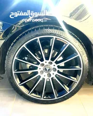  8 مرسيدس Convertible  E200 AMG لون اسود موديل 2018 وارد الوكاله بحاله ممتازة-بنزين