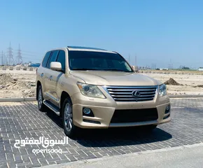  4 ستيشن لكزس LX570 خليجي موديل 2010