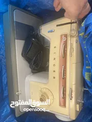  2 ماكنه خياطة سنجر مستعمل