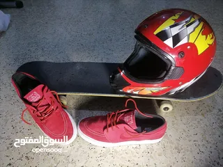  2 Nike SB Stefan janoski shoes    original top quality حذاء نايك اس بي لون احمر نادر