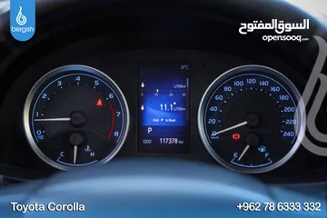 15 تويوتا كورولا بنزين 2018.  1600cc