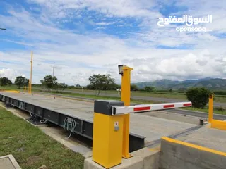  4 Traffic control barrier, with solar & non solar system