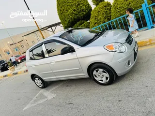  6 كيا بيكانتو موديل 2010 فحص كامل فل اوتوماتيك وضع الشركه اوتوماتيك اصلي سياره بحال الوكاله
