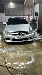  2 مرسيدس c200 موديل 2009 kit AMG