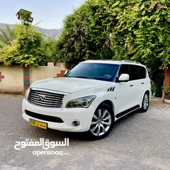  3 انفنتي QX80 2014 للبيع اول البدل