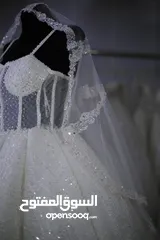  4 فستان زفاف موديلات 2024