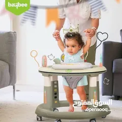  10 عرض خاص على مشّاية الأطفال الذكية 360 درجة من Island Toys مع اضاءة على الدائرة العلويه للكراجة