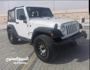  13 Jeep Wrangler JK Sport 2018 - Low mileage  35,100 KMS - LOWEST PRICE -  ارخص سيارة السوق بممشى اقل